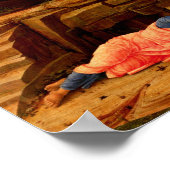 庭の苦悩， c.1460 ポスター (角)