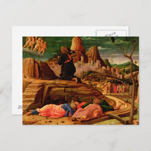 庭の苦悩， c.1460 ポストカード (正面/裏面)