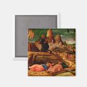 庭の苦悩， c.1460 マグネット (正面/裏面)