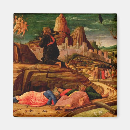 庭の苦悩， c.1460 マグネット (正面)