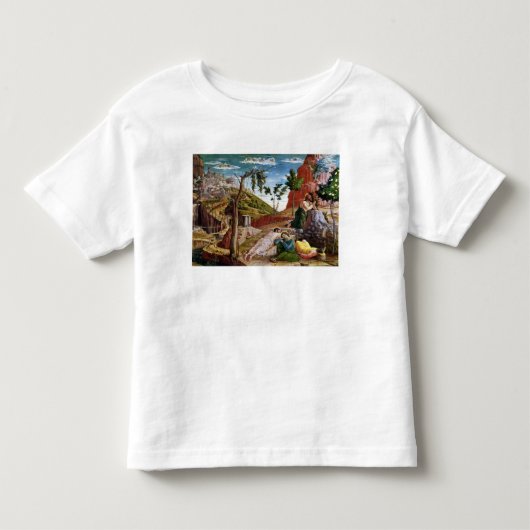 庭の苦悶 トドラーTシャツ (正面)