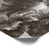 庭の荒れ狂う感動的痛み ポスター (角)