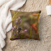 庭の蜜蜂; 文字無し クッション (ブランケット)