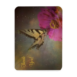 庭の蝶サンキューマグネット マグネット