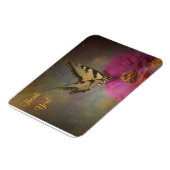 庭の蝶サンキューマグネット マグネット (左側)