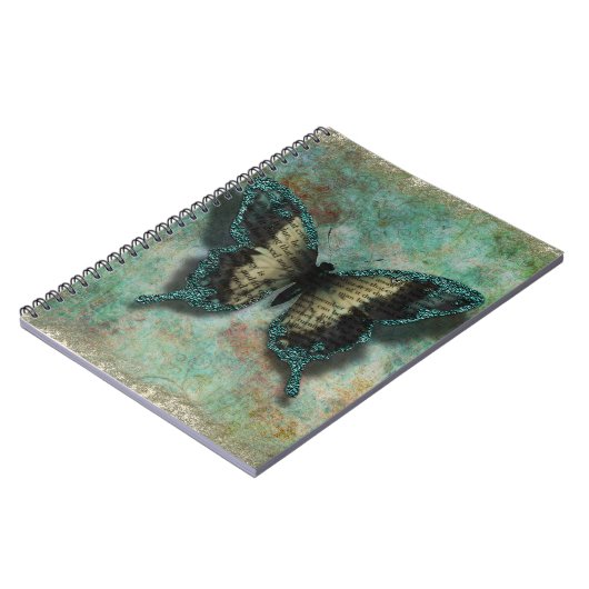 庭の蝶 ノートブック (左側)