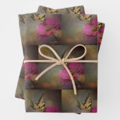 庭の蝶 ラッピングペーパーシート (インサイチュ)