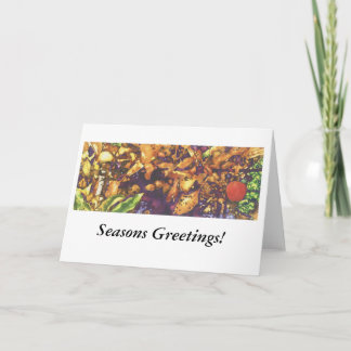 庭の赤いApple シーズンカード