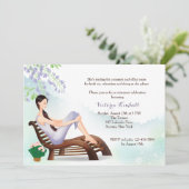 庭の退職の招待状 招待状 (スタンド正面)