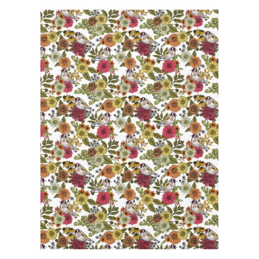 庭の金魚 テーブルクロス (正面)