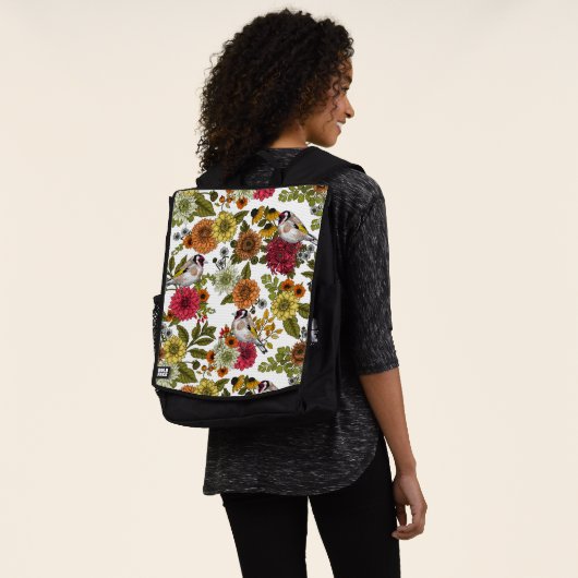 庭の金魚 バックパック (着用)