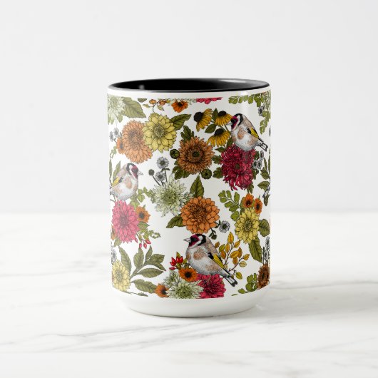 庭の金魚 マグカップ (中央)