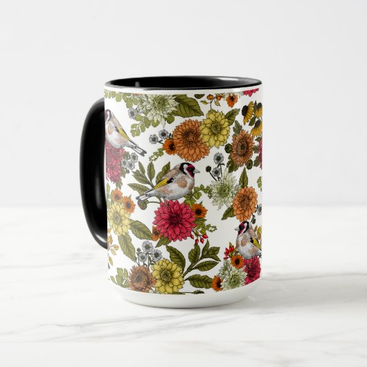 庭の金魚 マグカップ (正面左)