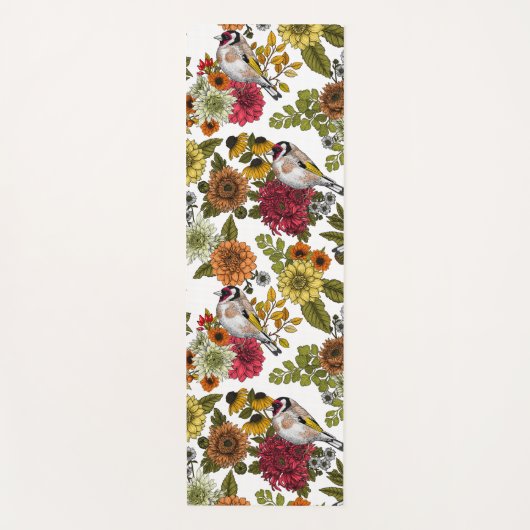 庭の金魚 ヨガマット (正面)