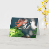 庭の魔法 カード (黄色い花)