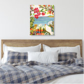 庭の鳥 キャンバスプリント (インサイチュ (寝室))