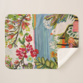 庭の鳥 シェルパブランケット (正面(横))