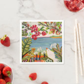 庭の鳥 スタンダードカクテルナプキン (インサイチュ)