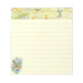 庭の鳥 ノートパッド (正面)