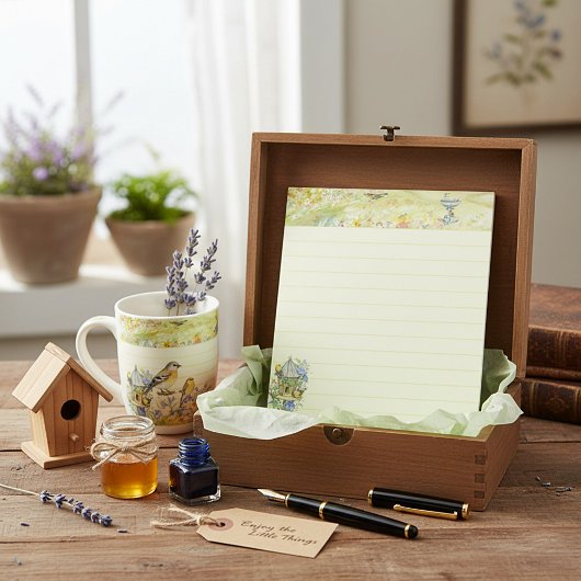 庭の鳥 ノートパッド