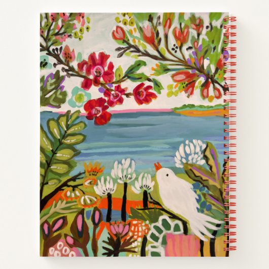 庭の鳥 ノートブック (裏面)