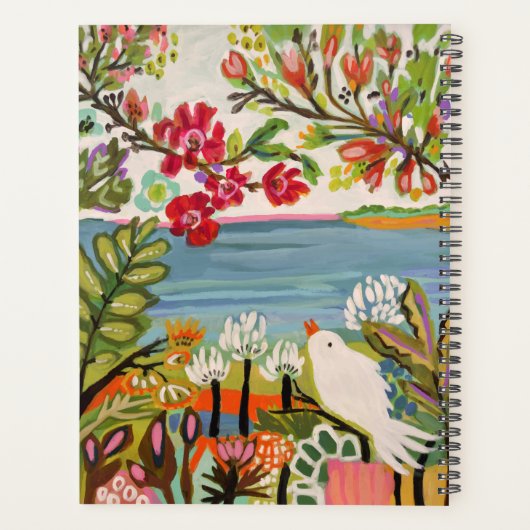 庭の鳥 プランナー手帳 (裏面)