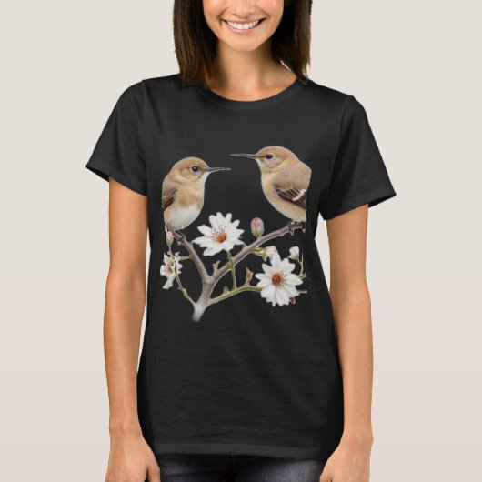 庭の鳥 Tシャツ (正面)
