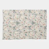 庭の鶏 キッチンタオル (横)