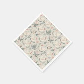 庭の鶏 スタンダードカクテルナプキン (角)