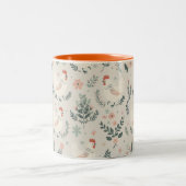 庭の鶏 ツートーンマグカップ (中央)