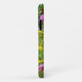 庭の黄色と紫の花 Case-Mate iPhoneケース (裏面/右)