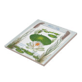 庭の~のスイレンのタイル タイル (側面)