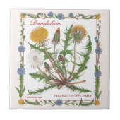 庭の~のタンポポのタイル タイル (正面)