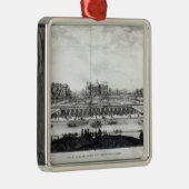 庭のfa�adeの透視図 メタルオーナメント (右)