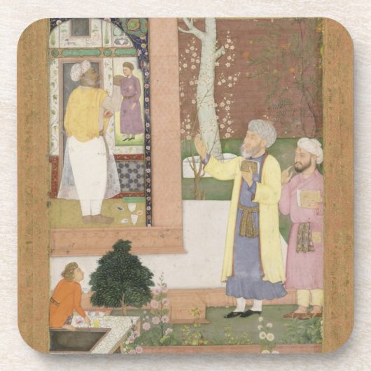 庭のpaviのインテリアを飾っている芸術家 コースター (正面)