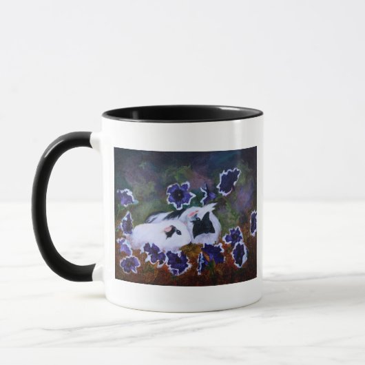 庭のPiggies マグカップ (左)