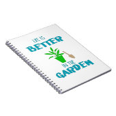 庭のTシャツの方が命だ ノートブック (右側)