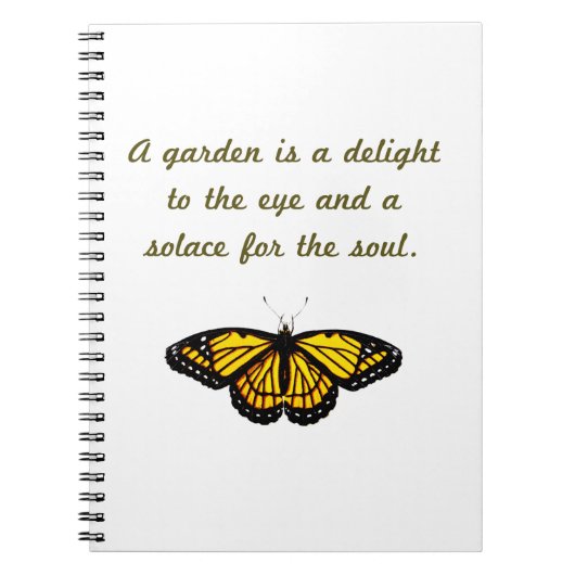 庭は大喜びだ ノートブック (正面)