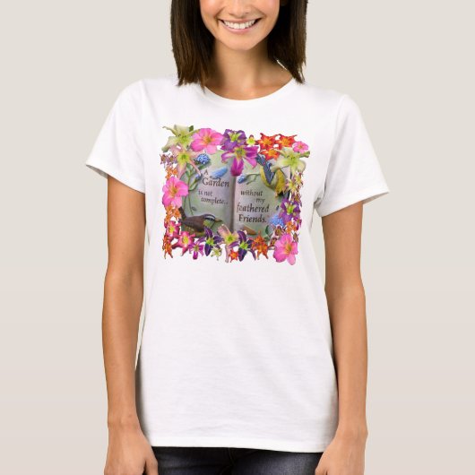 庭は完全…ではないです Tシャツ (正面)