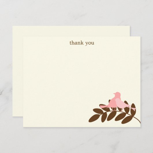 庭は平たい箱の感謝していしていますノートシルエットを描きます ノートカード (正面/裏面)