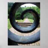 庭へ ポスター (正面)