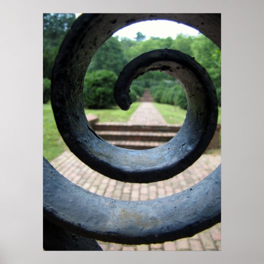 庭へ ポスター (正面)