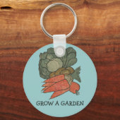 庭を育てる キーホルダー (正面)