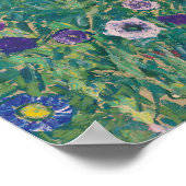 庭イタリアン園の風景 – Gustavクリムト(1913) ポスター (角)