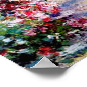 庭イタリアン園 – ウィリアム・メリット・チェイス ポスター (角)