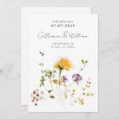 庭エレガントの花 セーブザデート (正面/裏面)