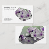 庭エレガントの花 名刺 (正面/裏面)