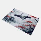 庭エレガント日本のでク日本のレーン ドアマット (アングル)