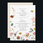 庭エレガント花水彩50誕生日 招待状<br><div class="desc">祝50歳のスタイルで50歳の節目を迎えエレガントる美しい園花の水彩50誕生日招待状!春の誕生日の集まりに最適な、この豪華な招待は必ず大きな日のために興奮を得る。招待状の正面には、招待状が目立つよう、ほこりっぽい青、ピンク、金ゴールド、白と緋色の柔らかな色合いのドリーミーで風通しの良い水の色の庭の花が咲く。自分の詳細を台本の書モダン道に追加すると、誰もが自分の特別なイベントが起こっている正確な時期と場所を知ることができる。今シーズンのスタイルでパーティーの準備！一致連絡製品の設計者。著作権Anastasia Surridge for エレガント招待状，全著作権所有。</div>