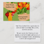 庭クラブ名刺 名刺 (正面/裏面)